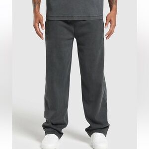 Gymshark Heavyweight Ribbed Joggers L Gray/Grey